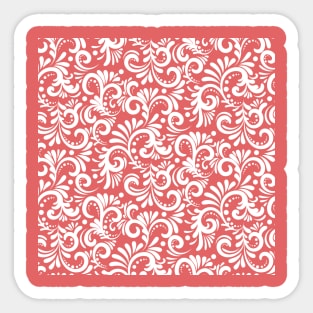 Flower mixed pattern Sticker